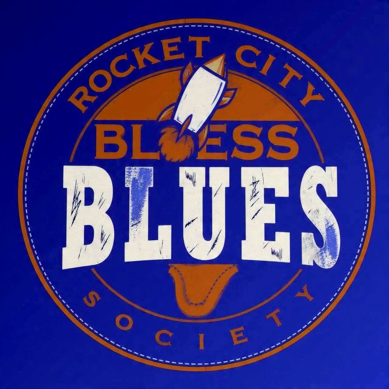 Rocket City Blues Society Logo