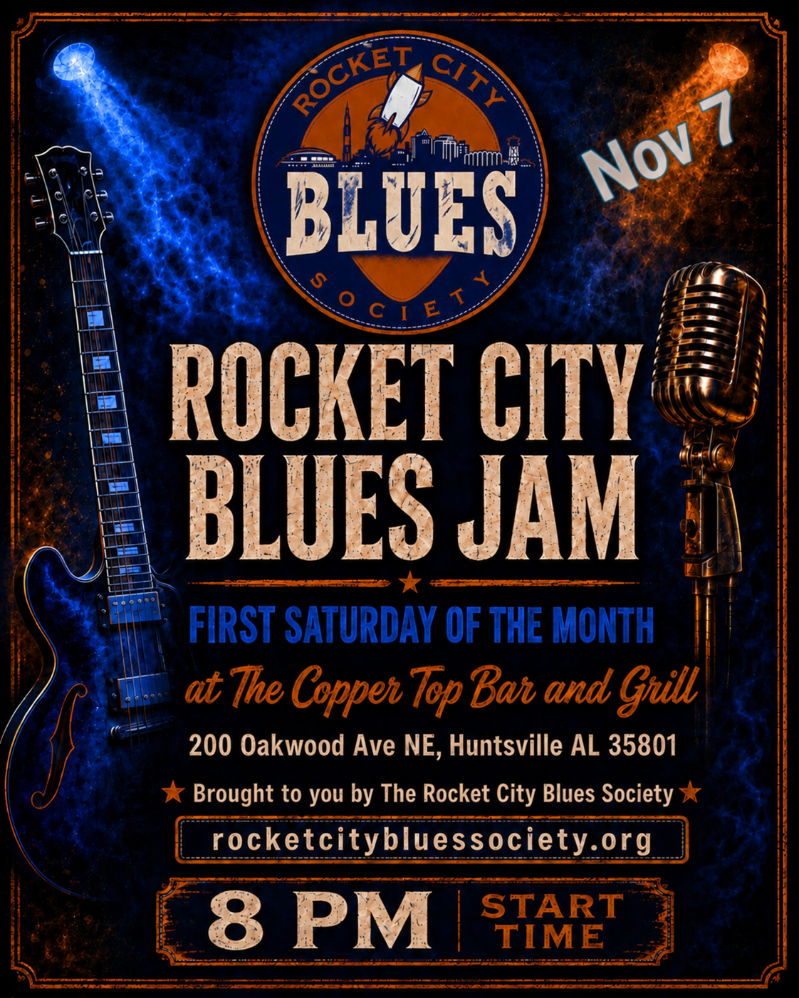 Rocket City Blues Jam promo pic